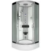 AcquaVapore Einhebelmischer<Dampfdusche Duschtempel Sauna Dusche Duschkabine D46-50M2-EC 90x90