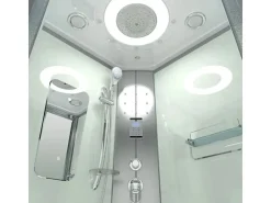 AcquaVapore Einhebelmischer<Dampfdusche Duschtempel Sauna Dusche Duschkabine D46-50M2-EC 90x90