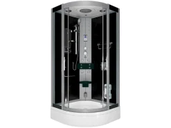 Dampfdusche Duschtempel Sauna Dusche Duschkabine D46-63T2-EC 100x100 Einhebelmischer