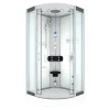 AcquaVapore Einhebelmischer<Dampfdusche Duschtempel Sauna Dusche Duschkabine D46-20T2 100x100
