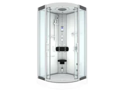 AcquaVapore Einhebelmischer<Dampfdusche Duschtempel Sauna Dusche Duschkabine D46-10T2-EC 90x90
