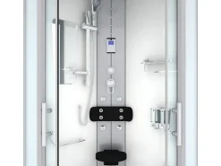 AcquaVapore Einhebelmischer<Dampfdusche Duschtempel Sauna Dusche Duschkabine D46-10T2-EC 90x90