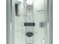 AcquaVapore Einhebelmischer<Dampfdusche Duschtempel Sauna Dusche Duschkabine D46-60M2 100x100