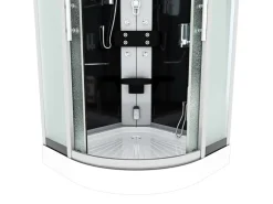 AcquaVapore Dampfdusche Duschtempel Sauna Dusche Duschkabine D46-23M2 100x100