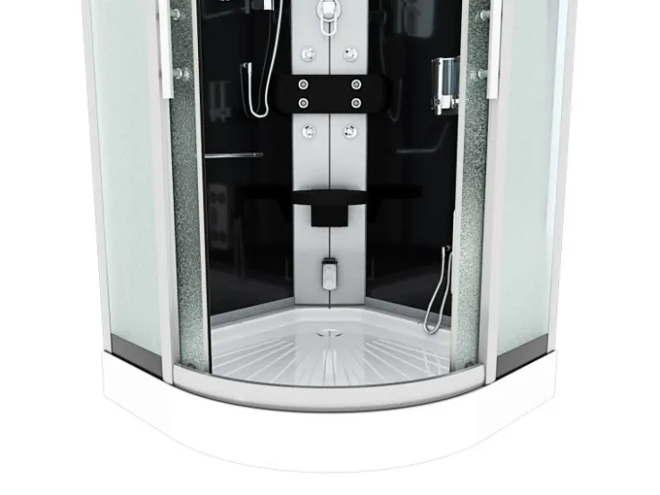 AcquaVapore Dampfdusche Duschtempel Sauna Dusche Duschkabine D46-23M2 100x100