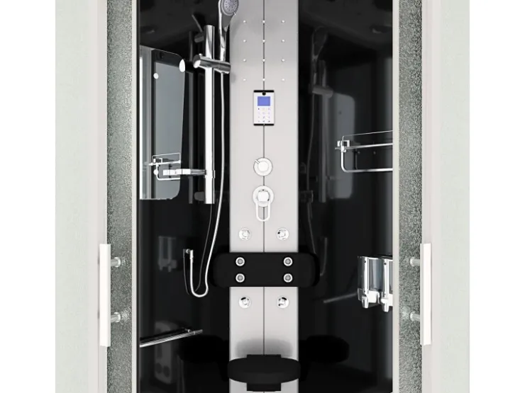 AcquaVapore Dampfdusche Duschtempel Sauna Dusche Duschkabine D46-23M2 100x100