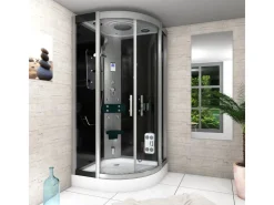 AcquaVapore Einhebelmischer<Dampfdusche Duschtempel Sauna Dusche Duschkabine D46-03T2 80x80