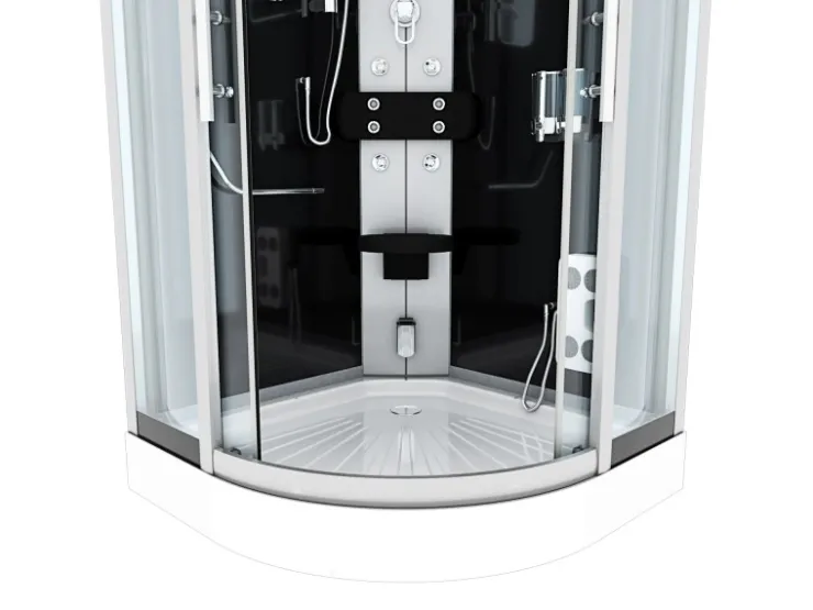 AcquaVapore Einhebelmischer<Dampfdusche Duschtempel Sauna Dusche Duschkabine D46-03T2 80x80