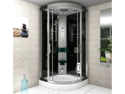 AcquaVapore Einhebelmischer<Dampfdusche Duschtempel Sauna Dusche Duschkabine D46-03T2 80x80