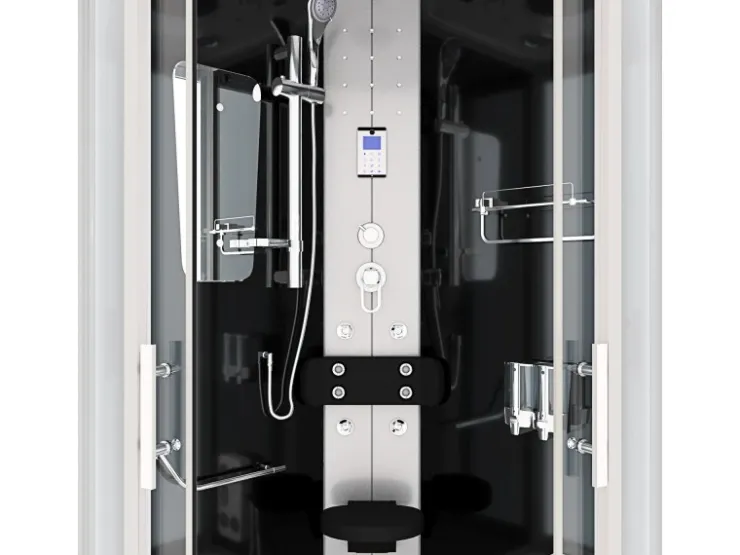 AcquaVapore Einhebelmischer<Dampfdusche Duschtempel Sauna Dusche Duschkabine D46-03T2 80x80