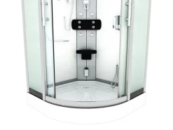 AcquaVapore Einhebelmischer<Dampfdusche Duschtempel Sauna Dusche Duschkabine D46-10M2-EC 90x90