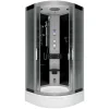 AcquaVapore Einhebelmischer<Dampfdusche Duschtempel Sauna Dusche Duschkabine D46-53M2-EC 90x90