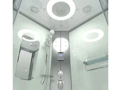 AcquaVapore Einhebelmischer<Dampfdusche Duschtempel Sauna Dusche Duschkabine D46-50T2-EC 90x90
