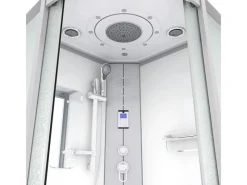 Outlet Dampfdusche Duschtempel Sauna Dusche Duschkabine D46-00M2 80x80 Einhebelmischer