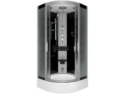 AcquaVapore Einhebelmischer<Dampfdusche Duschtempel Sauna Dusche Duschkabine D46-63M2-EC 100x100