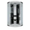 Online Dampfdusche Duschtempel Sauna Dusche Duschkabine D46-13T2-EC 90x90 Einhebelmischer
