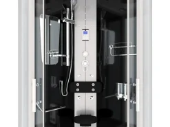 Online Dampfdusche Duschtempel Sauna Dusche Duschkabine D46-13T2-EC 90x90 Einhebelmischer