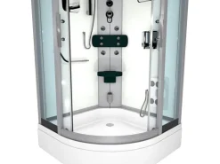 Clearance AcquaVapore Dampfdusche Duschtempel Sauna Dusche Duschkabine D46-60T2-EC 100x100