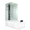 Hot Dusche Wanne Kombination K05-R00-EC Duschkabine 90x180 Einhebelmischer