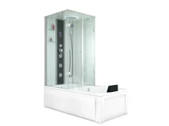AcquaVapore Einhebelmischer<Dusche Wanne Kombination K05-R01-EC Duschkabine 90x180