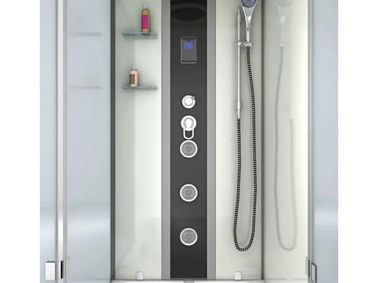 AcquaVapore Einhebelmischer<Dusche Wanne Kombination K05-R01-EC Duschkabine 90x180