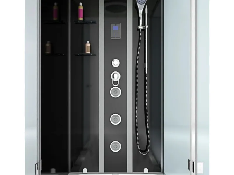 Online Dusche Wanne Kombination K05-L31-EC Duschkabine 180x90 Einhebelmischer