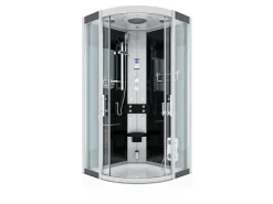 Discount AcquaVapore Duschkabine Dusche D46-03T0-EC Komplettdusche Fertigdusche 80x80