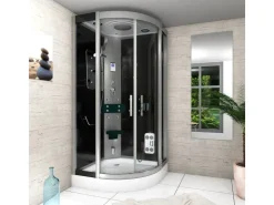 AcquaVapore Duschkabine Dusche D46-13T0 Komplettdusche Fertigdusche 90x90