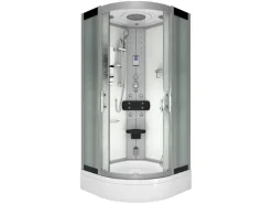 Discount Duschkabine Dusche D46-50M0 Komplettdusche Fertigdusche 90x90 Einhebelmischer