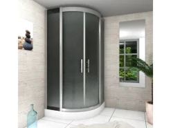 Sale Duschkabine Dusche D46-13M0-EC Komplettdusche Fertigdusche 90x90 Einhebelmischer