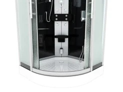 Sale Duschkabine Dusche D46-13M0-EC Komplettdusche Fertigdusche 90x90 Einhebelmischer