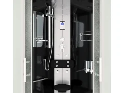 Sale Duschkabine Dusche D46-13M0-EC Komplettdusche Fertigdusche 90x90 Einhebelmischer