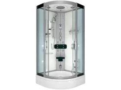 Hot Duschkabine Dusche D46-60T0 Komplettdusche Fertigdusche 100x100 Einhebelmischer