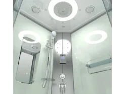 Hot Duschkabine Dusche D46-60T0 Komplettdusche Fertigdusche 100x100 Einhebelmischer