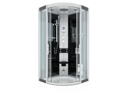 AcquaVapore Einhebelmischer<Duschkabine Dusche D46-23T0-EC Komplettdusche Fertigdusche 100x100