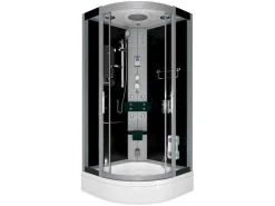 Sale Duschkabine Dusche D46-50T0 Komplettdusche Fertigdusche 90x90 Einhebelmischer
