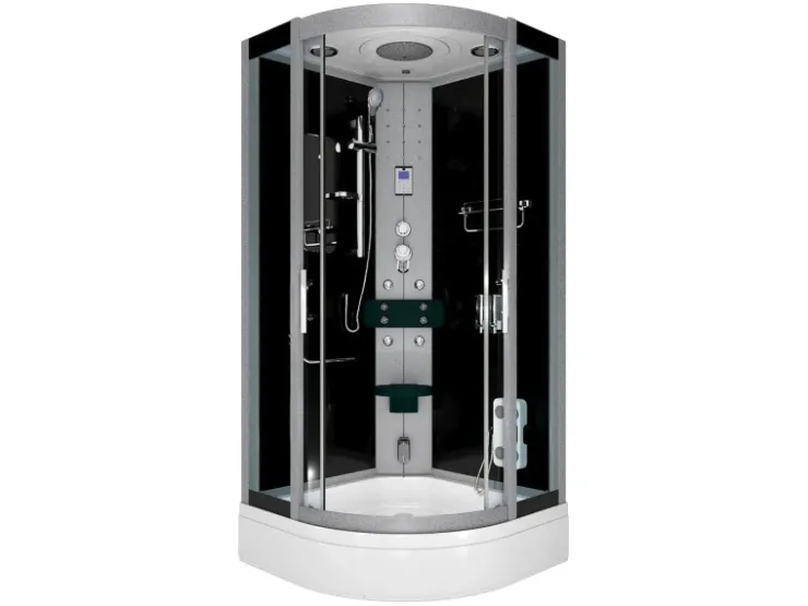Sale Duschkabine Dusche D46-50T0 Komplettdusche Fertigdusche 90x90 Einhebelmischer