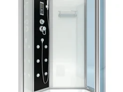 Sale Kombination Badewanne Dusche K50-L01 Duschtempel 170x100 Einhebelmischer