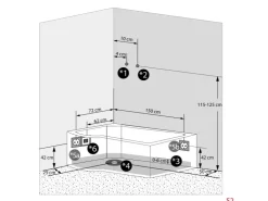 AcquaVapore Einhebelmischer<Kombination Badewanne Dusche K50-R01 Duschtempel 100x170