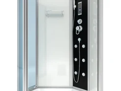 AcquaVapore Einhebelmischer<Kombination Badewanne Dusche K50-R01 Duschtempel 100x170