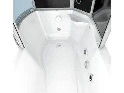 Hot AcquaVapore Kombination Whirlpool Dusche K55-R31-WP Duschkabine Wanne 100x170
