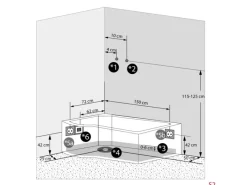 Clearance Kombination Whirlpool Dusche K50-R31-WP-EC Duschkabine Wanne 100x170 Einhebelmischer
