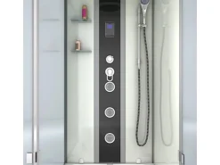 AcquaVapore Einhebelmischer<Whirlpool Dusche Kombination K05-R01-WP Duschtempel 90x180