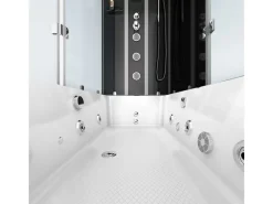 Sale Whirlpool Dusche Kombination K05-R31-WP-EC Duschtempel 90x180 Einhebelmischer