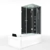 AcquaVapore Einhebelmischer<Whirlpool Dusche Kombination K05-L32-WP Duschtempel 180x90