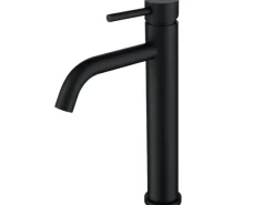 Best AICA Wasserhahn Bad Hoch Waschtischarmatur Auslauf Höhe 195mm Waschbecken Armaturen 304 Edelstahl Einhebelmischer Mischbatterie Einhebelmischer