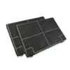Outlet Aktivkohlefilter für Beko KF9188065385 2 Stück Unterbauhauben|Dunstabzugshauben-Filter