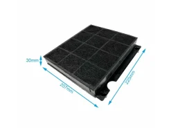 AIR2GO Dunstabzugshauben-Filter<Aktivkohlefilter für Hotpoint-Ariston Type 15 und CHF15/1 und Typ 15