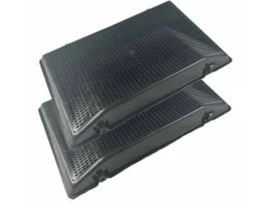 AIR2GO Dunstabzugshauben-Filter<Aktivkohlefilter für Hotpoint-Ariston 484000008786 und 481249038017 2 Stück