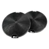 AIR2GO Aktivkohlefilter für Mepamsa DISCRET und SUPERLINE und SUPERLINE GLASS 2 Stück